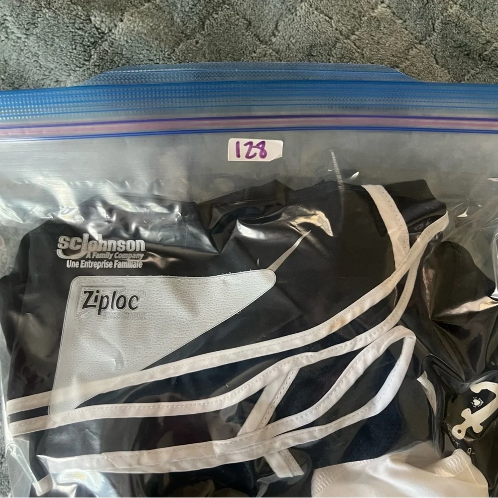 Nike Black and White Running‎ Shorts